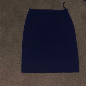 Navy blue pencil Skirt